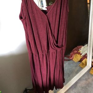 Maroon Romper